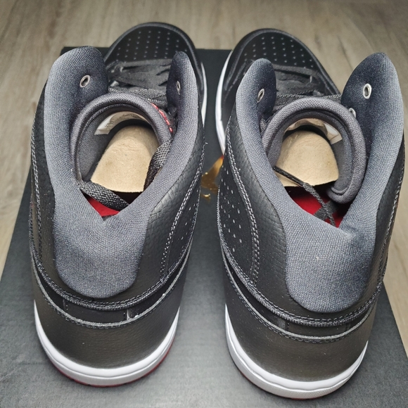 Nike Jordan Access 'Black Gym Red' Size 15 - Picture 3 of 4